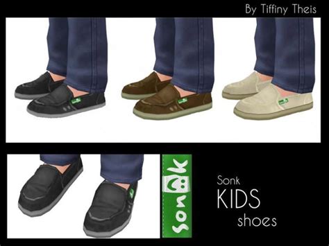 Kids Sonk Shoes The Sims 4 Catalog