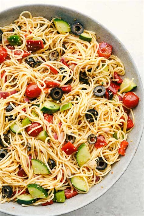 California Spaghetti Salad Recipe The Recipe Critic