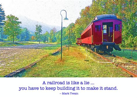 Catskill Mountain Railroad In Autumn Digital Art By A Macarthur