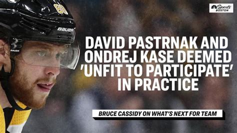 Durability concerns with kase aren't anything new, either. Bruins' David Pastrnak, Ondrej Kase 'unfit to participate' after being expected to skate | RSN