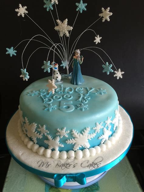 I've said it before….it's really hard to do something original for the frozen theme. Frozen Cake 2 - CakeCentral.com