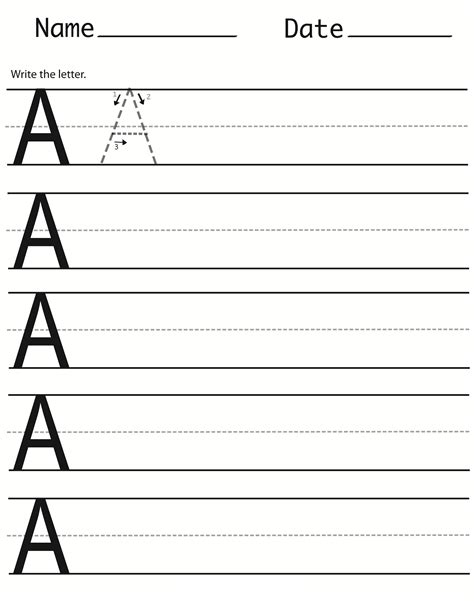 Capital Letter Worksheets Printable Activity Shelter