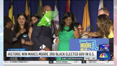 Wes Moore To Become 3rd Black Governor In Us History Nbc4 Washington