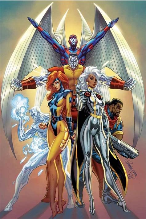 J Scott Campbell X Men Marvel Comics Heróis De Quadrinhos Marvel Dc