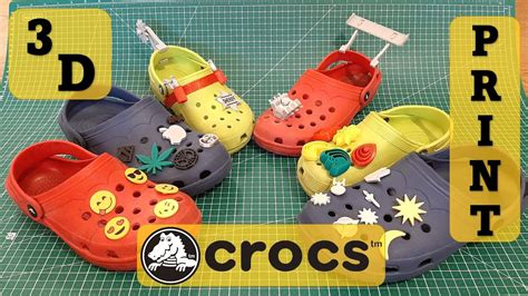 Customize Your Crocs With 3d Printing Jibbitz Charms Pins Youtube