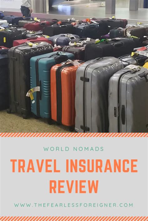 It's designed explicitly by travelers for travelers to cover everything you could think of as it relates to traveling overseas. World Nomads Travel Insurance Review - The Fearless Foreigner | Travel insurance reviews, Best ...
