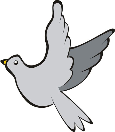 Bird Columbidae Duck Line Art Download Dessin Pigeon En Vol Clipart