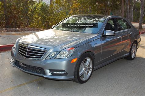 2013 Mercedes Benz E350 Base Sedan 4 Door 3 5l