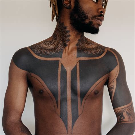 Blackout Tattoos Why People Choose This Striking Body Modification Tatring
