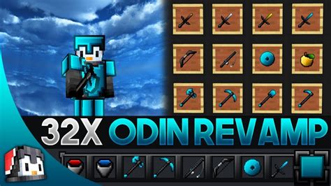 Odin Revamp 32x Mcpe Pvp Texture Pack Fps Friendly Youtube