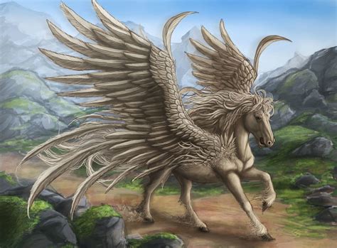 Fantasy Pegasus Hd Wallpaper