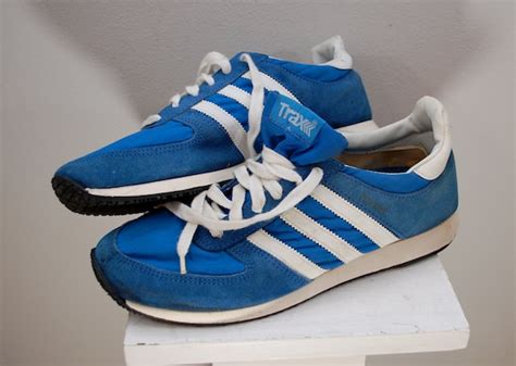 Vintage Trax Tennis Running Shoes 1970s Mens By Ilovevintagestuff