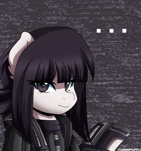 Black Dahlia Cyberpunk Pony 02 By Ciderpunk On Newgrounds