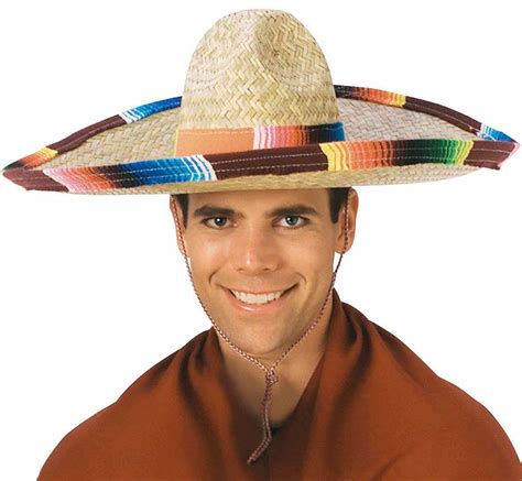 Woven Straw Mexican Sombrero Hat Adults Mexican Sombrero Hat