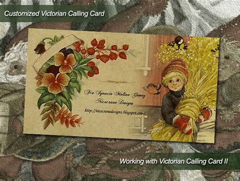 You might recall that there is a roundel portrait of the emperor on the other side of. Nicecrane Designs: Antique Christmas Collection & Victorian Calling Cards
