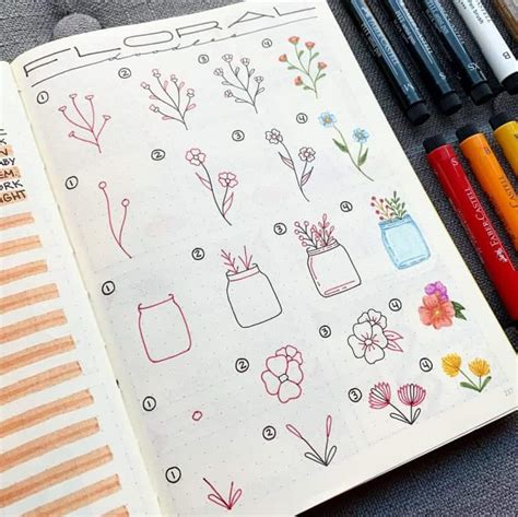 25 Easy Doodle Art Drawing Ideas For Your Bullet Journal