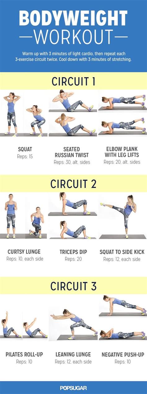 Circuit Training Workouts For Weight Loss At Home
