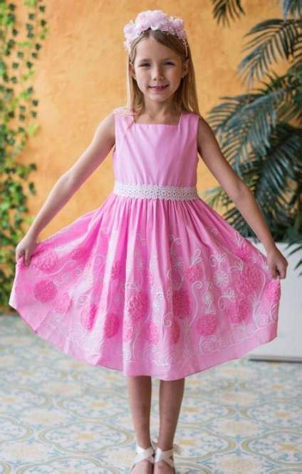 Flowers Girl Pink 37 Ideas For 2019 Flower Girl Flower Embroidered