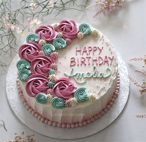Wedding sheet cakes birthday sheet cakes cake icing buttercream cake cupcake cakes pretty cakes beautiful cakes pastel rectangular sheet cake designs. Rose flower buttercream cake | Buttercream cake designs ...