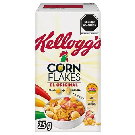 Cereal Kellogg S Corn Flakes El Original 25 G Walmart