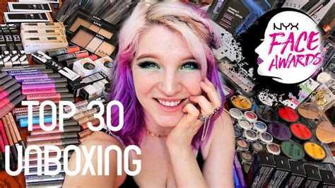 Top 30 Unboxing Nyx Face Awards 2017 Ft Alice Youtube