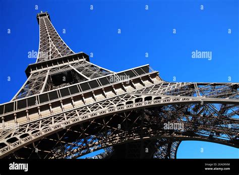 The Eiffel Tower At The Champ De Mars In Paris France Built In 1889 And