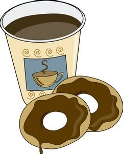 Donut vector coffee icon drink icon cute kawaii drawings hot coffee cartoon styles vector icons donuts. Coffee and donuts clipart free clipart images - Clipartix
