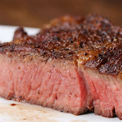 Gourmet Rib Eye Steak Recipe By Tasty Recipe Seared