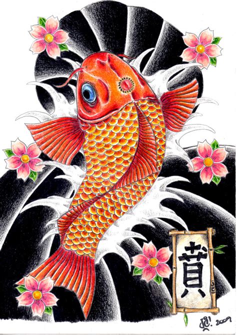 Tattoo Art Koi Fish 2 By Jcbernhard On Deviantart