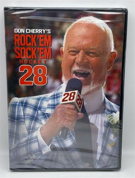 Hockey Broadcaster Don Cherry Rock Em Sock Em Hockey 28 On Dvd Disc 778854230996 Ebay