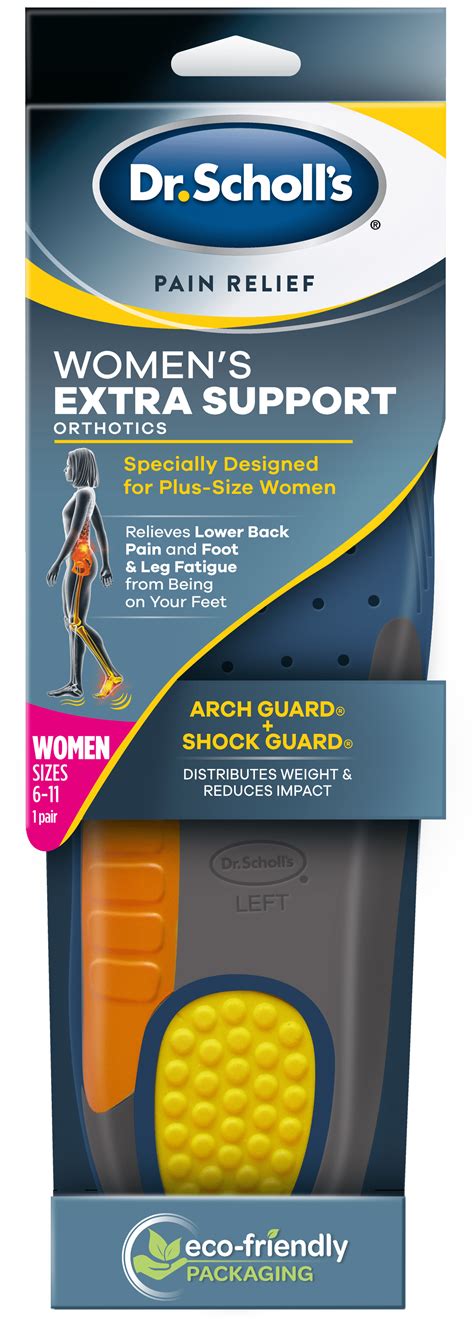 Buy Dr Scholls Extra Support Pain Relief Orthotic Inserts For Women