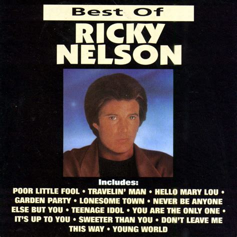 Best Of Ricky Nelson Cds Y Vinilo