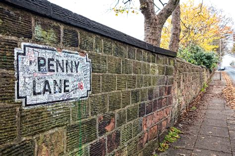 England Photography Penny Lane England Wall Art The Beatles Living