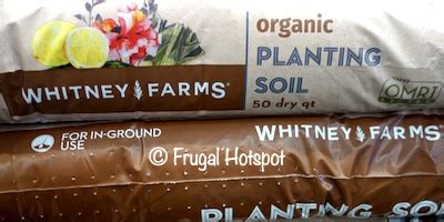 Whitney farms organic planting soil 50 qt. Costco - Spring Gardening Deals 2020 | Frugal Hotspot