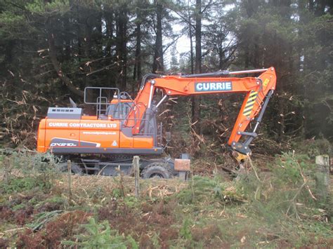 First Doosan Dx210w 5 Wheeled Excavator In Scotland Bulk Solids Today