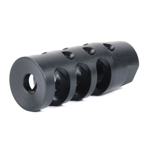 At3™ Ar 15 3 Port Muzzle Brake With Crush Washer 58x24 Thread For