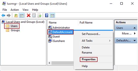 2 Ways To Enable Or Disable Default Account In Windows 10