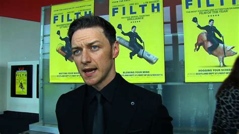 Filth World Premiere James McAvoy Full Interview YouTube