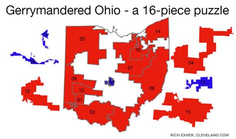 Look At These Maps And Cast Your Vote For Ohio S Worst Gerrymandered