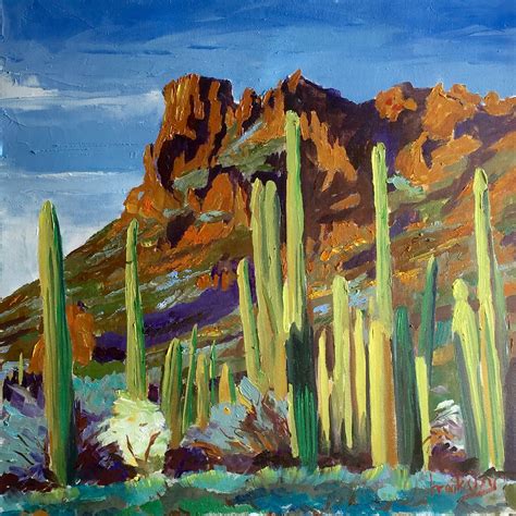 Sedona Desert Angie Brooksby Arcangioli Southwest Art Abstract