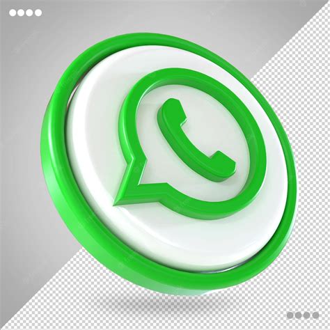 Premium Psd Whatsapp Icon 3d Social Media