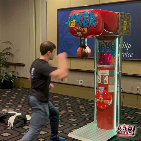 Punching Arcade Game Record A Hit Entertainment
