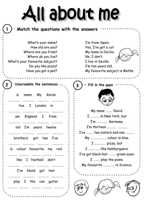 introducing yourself interactive worksheets introduce yourself printable worksheets lexia s blog