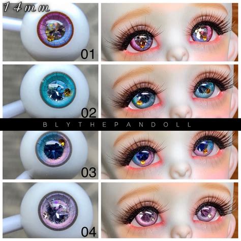 Diamond Eyes Collection Bjd Doll Eyes Custom Resin For Ball Joint