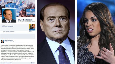 Se Berlusconis Facebook Tirade Etter Sex Dommen