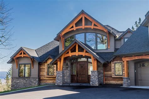 The Parnell Residence Arrow Timber Framing Timber Frame Home Plans