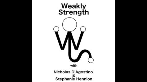 Weakly Strength Episode 2 Limitations Youtube