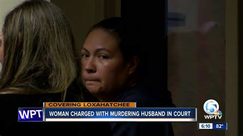 Woman Charged With Murdering Husband Appears In Court Youtube