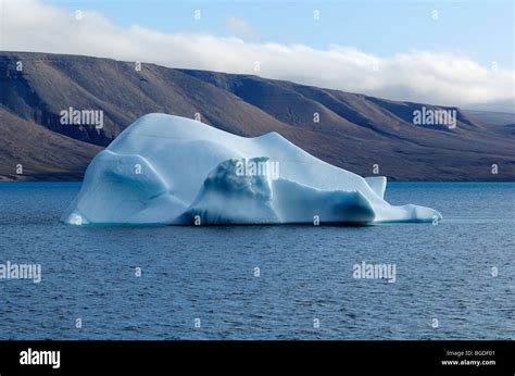 Iceberg Off Bylot Island Northwest Passage Nunavut Canada Arctic