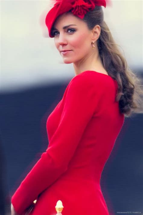 Stunning Simply Radiant In Red♥ Princesa Kate Princesa Real Looks